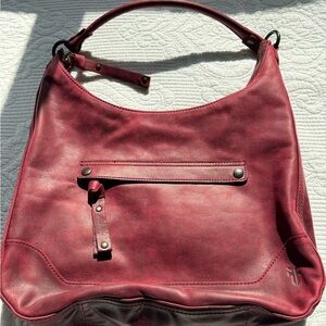 NWOT Frye Melissa Zip Large Hobo Bag
